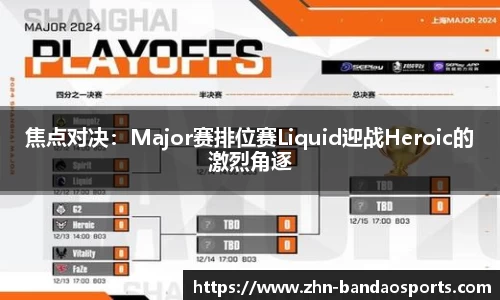 焦点对决:Major赛排位赛Liquid迎战Heroic的激烈角逐