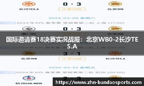 国际邀请赛18决赛实况战报:北京WB0-2长沙TES.A